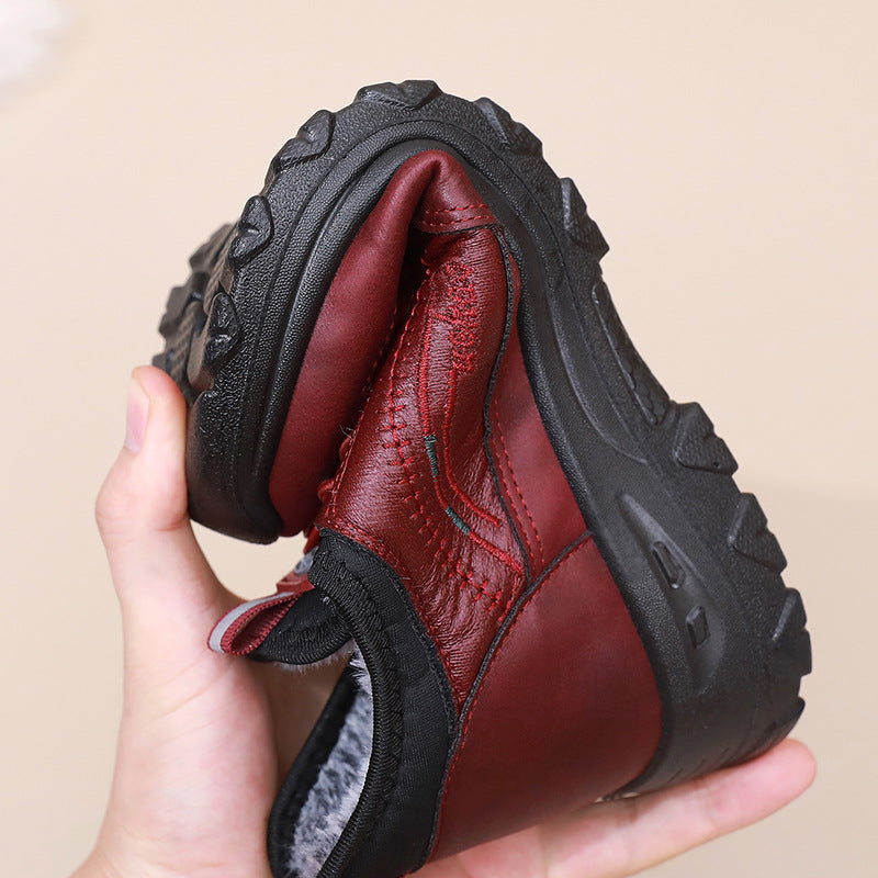 Damen Sportliche und komfortable Wander-Sneaker mit wärmendem Innenfutter Drune