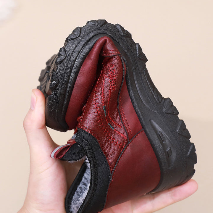 Damen Sportliche und komfortable Wander-Sneaker mit wärmendem Innenfutter Drune