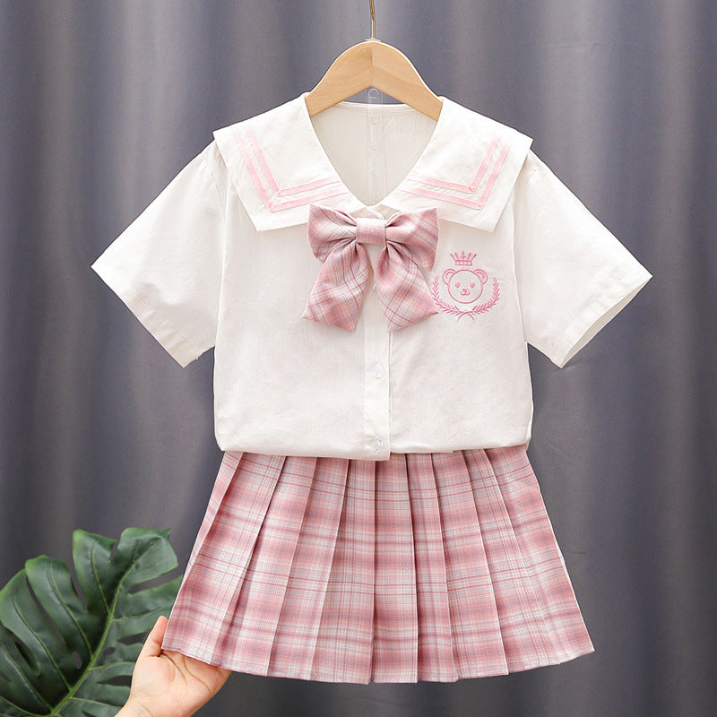 Mädchen Schuluniform Set Drune