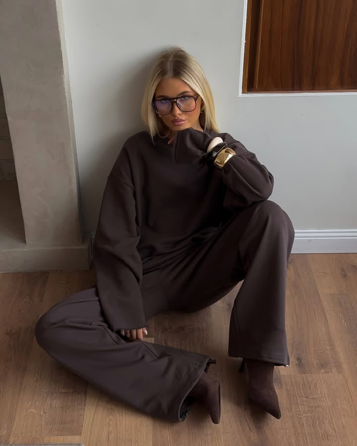 Damen lässiger Sweater-Look Drune
