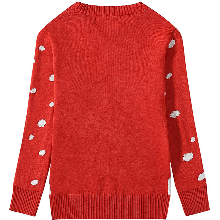Damen Weihnachtspullover mit festlichem Rentier-Motiv und lebhaftem Design Drune