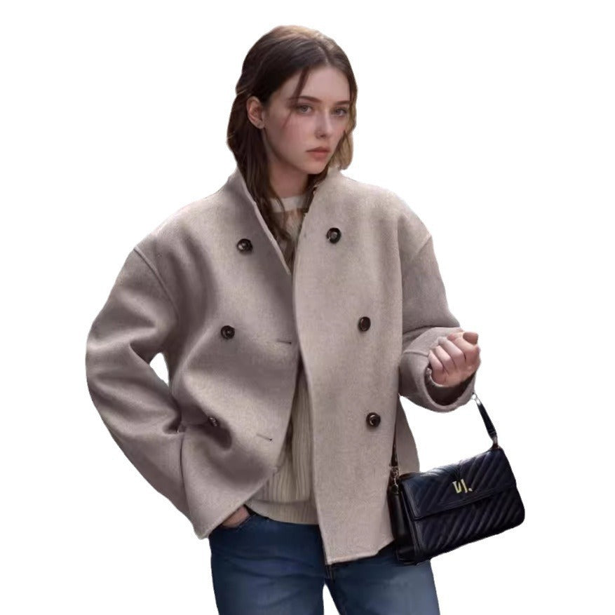 Damen modischer Cropped Blazer Drune