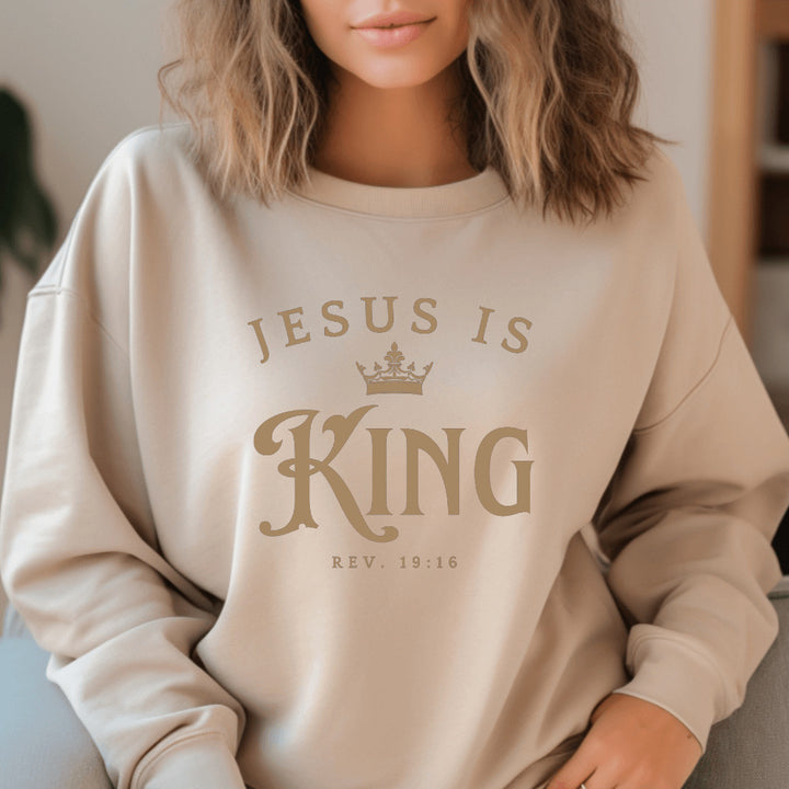 Damen Sweatshirt mit inspirierendem Schriftzug und lockerer Passform Drune