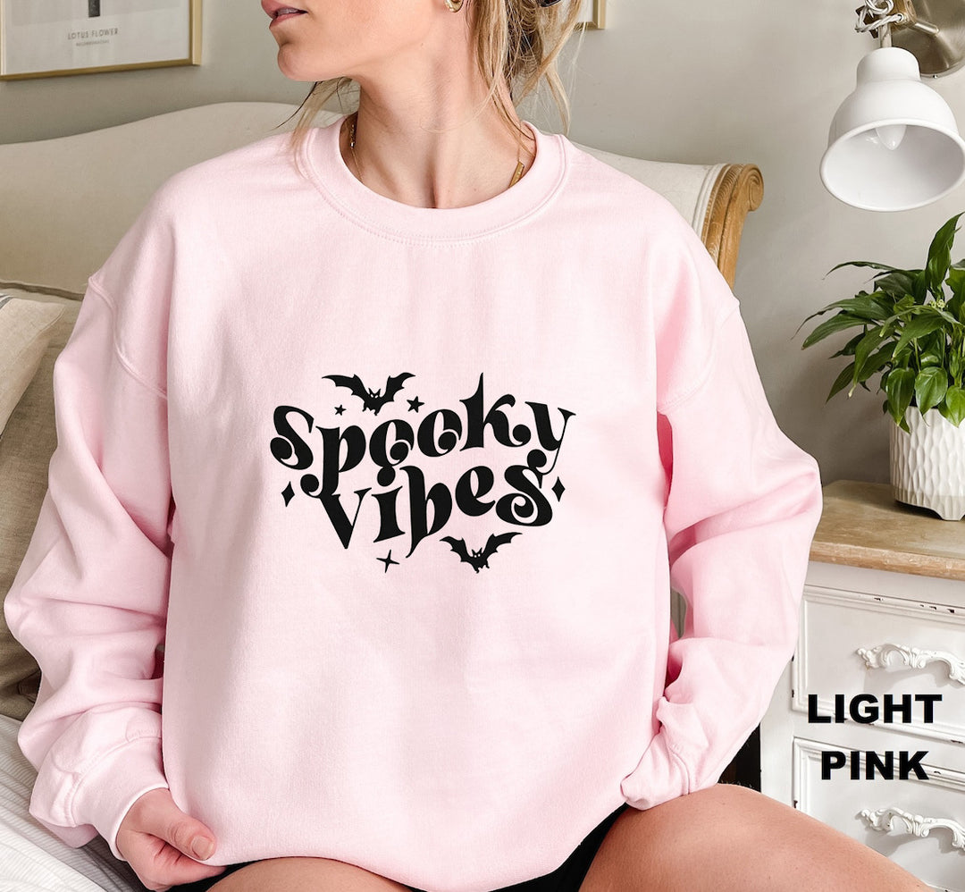 Damen Sweatshirt mit verspieltem Halloween-Design und bequemer Passform Drune