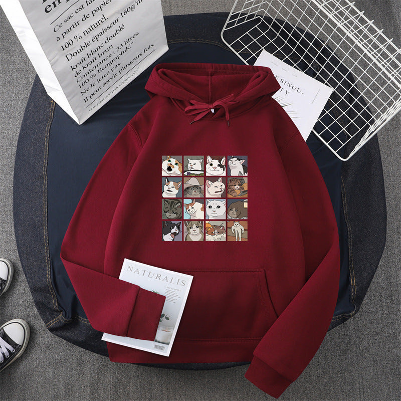 Damen Sweatshirt mit Tier-Motiv Drune