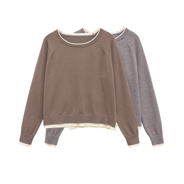 Damen gemütlicher Sweatshirt Drune