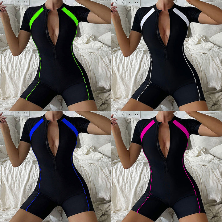 Damen Sportlicher Neoprenanzug mit kurzem Bein Drune