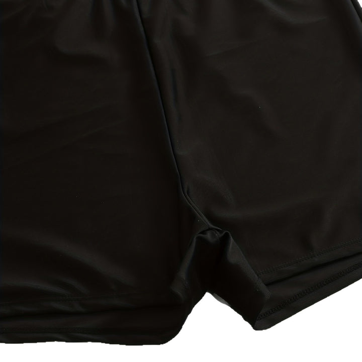 Damen Badeanzug mit Hohem Schnitt und Blumendruck Drune