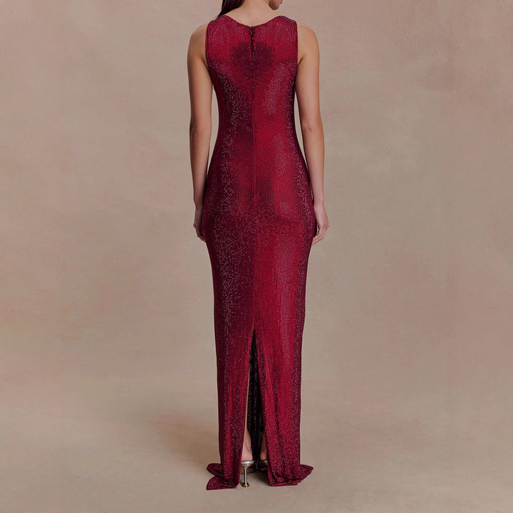 Damen Glitzerndes Abendkleid Drune