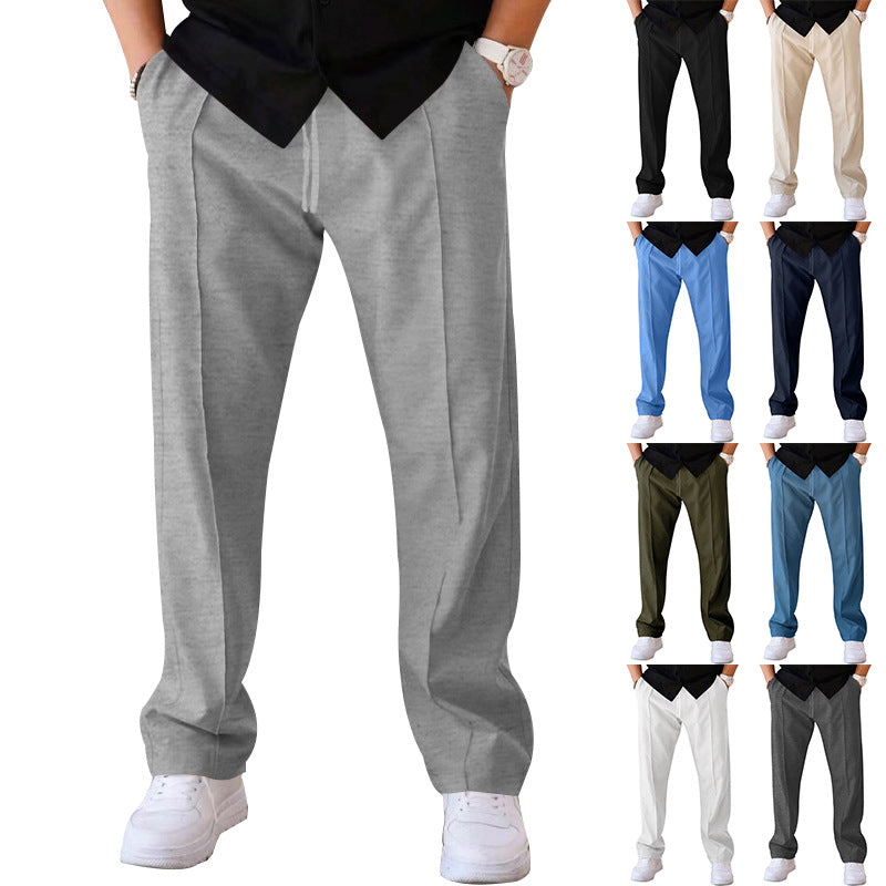 Herren Bequeme Sweatpants mit eleganter Optik und seitlichen Eingrifftaschen Drune