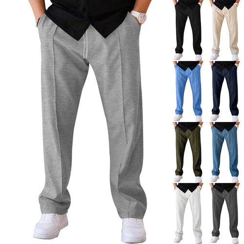 Herren Bequeme Sweatpants mit eleganter Optik und seitlichen Eingrifftaschen Drune