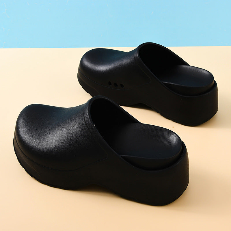 Femme Stylische Erhöhte Clogs Drune