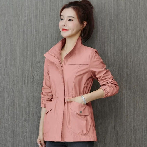 Drune | Trenchcoat Mit Reißverschluss Für Frauen