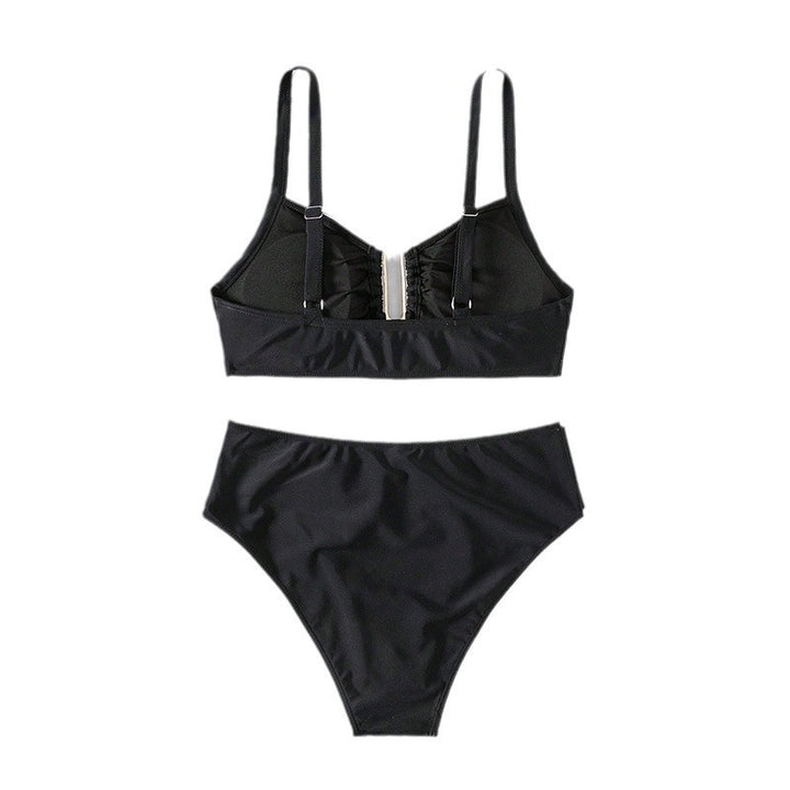 Damen Bikini-Set mit elegantem Cut-Out und modischem Gürtel Drune