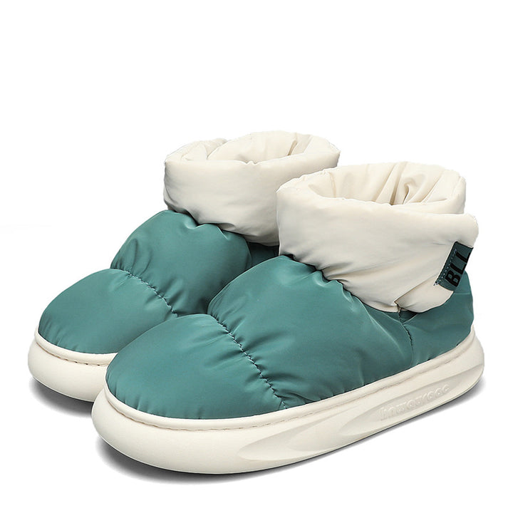 Damen warme Isolier-Schuhe mit hochwertiger Polsterung und rutschfester Sohle Drune