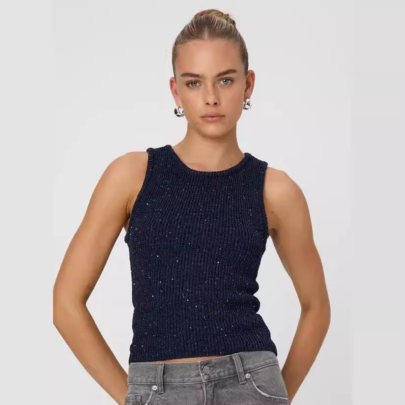 Damen Strickoberteil mit feiner Rippstruktur Drune