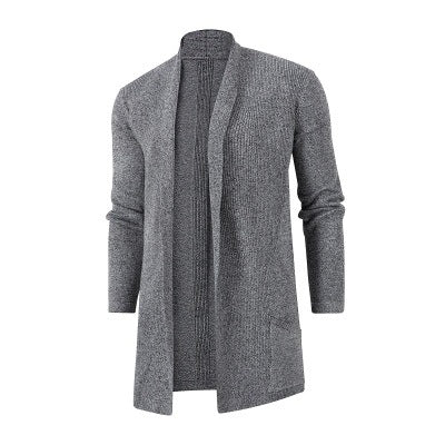 Herren Strickjacke mit offenem Schnitt und praktischen Taschen Drune