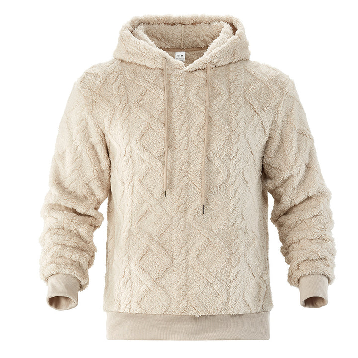 Damen Kuscheliger Fleece-Hoodie mit strukturiertem Design Drune