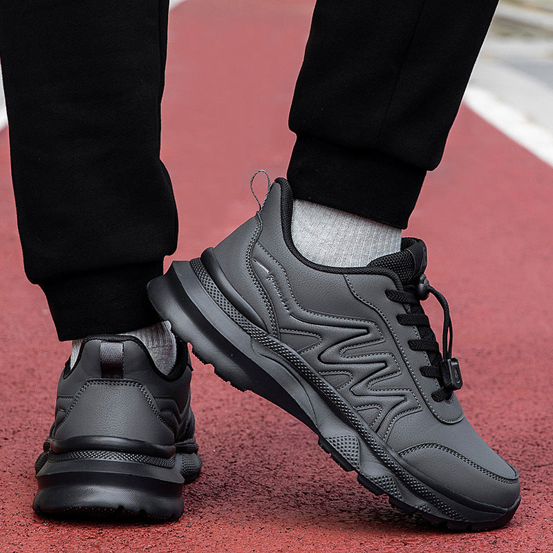 Herren nan urbaner Komfort-Sneaker mit Kordelstopper, gepolsterter Ferse und stoßabsorbierender Leichtschaumsohle Drune
