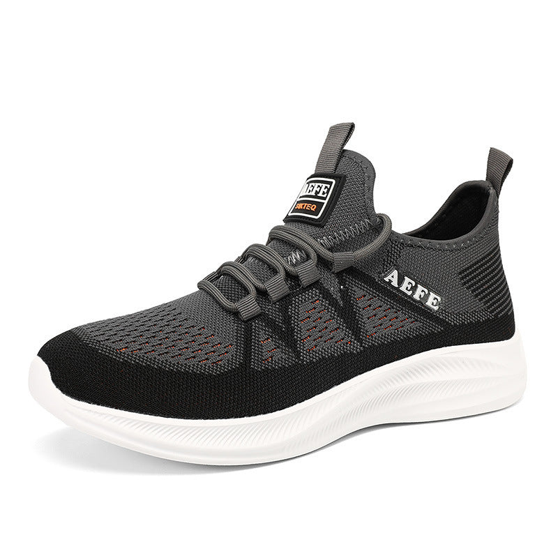 Herren Atmungsaktive Sport-Sneaker mit elastischem Schnürsystem Drune