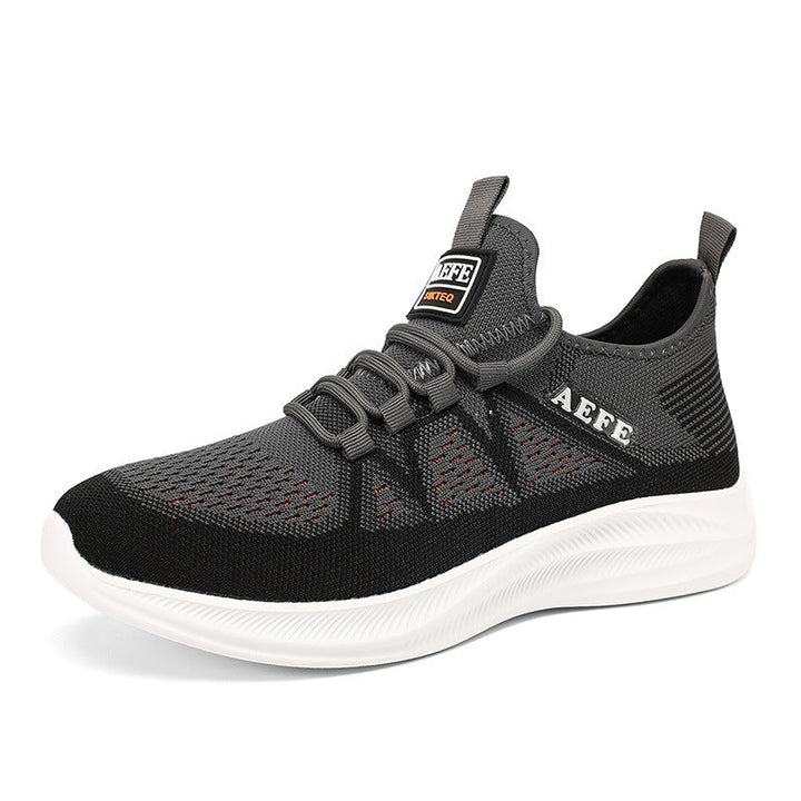 Herren Atmungsaktive Sport-Sneaker mit elastischem Schnürsystem Drune