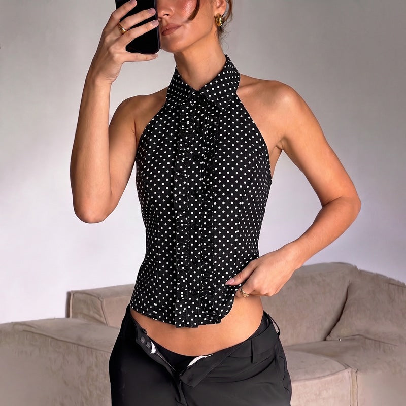 Damen Hemd mit Rüschendetails Drune