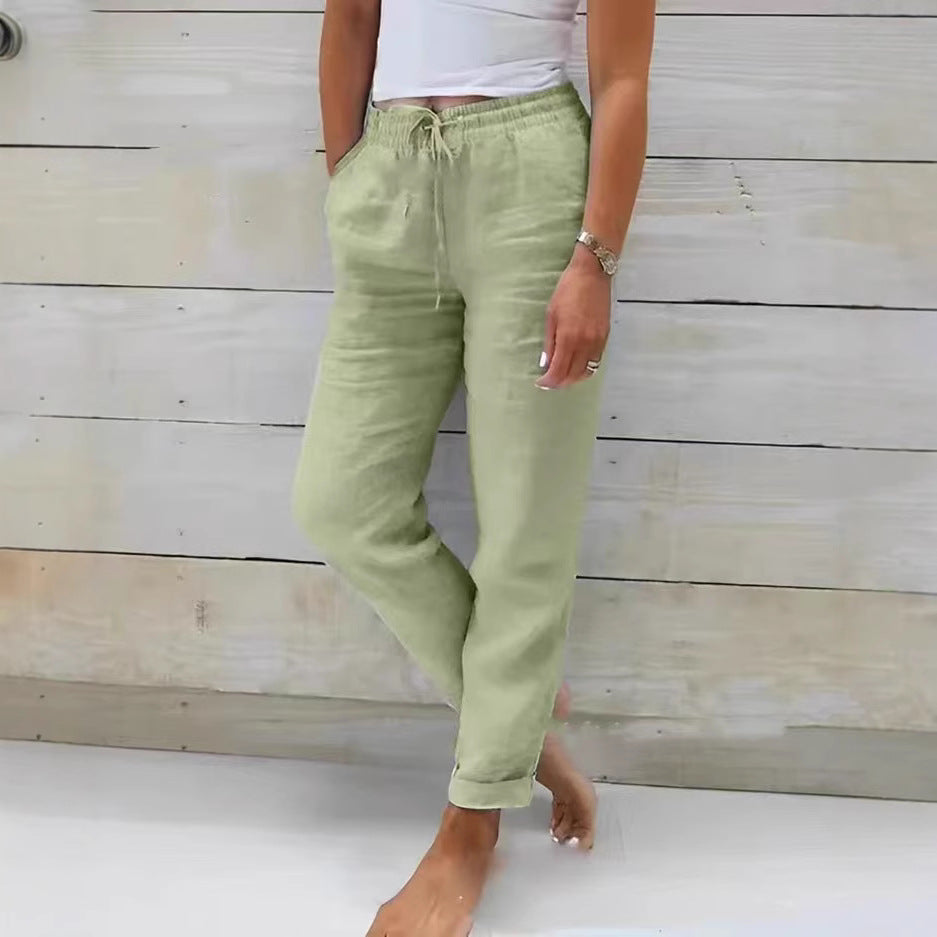 Damen Leichte Sommer-Linienhose Drune