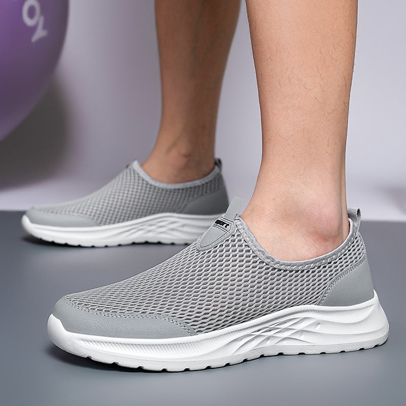 Herren Atmungsaktive Slip-On Sneakers mit Adaptivem Leichten Design Drune