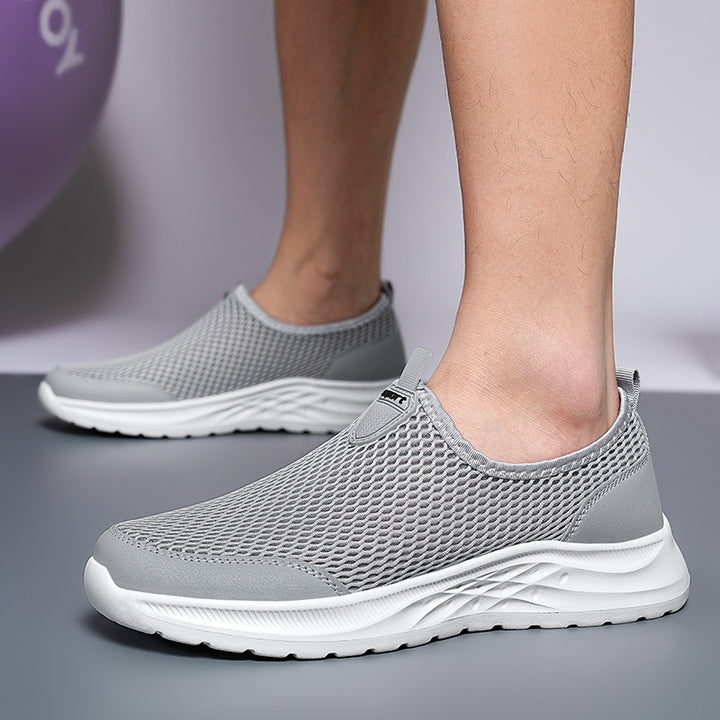 Herren Atmungsaktive Slip-On Sneakers mit Adaptivem Leichten Design Drune