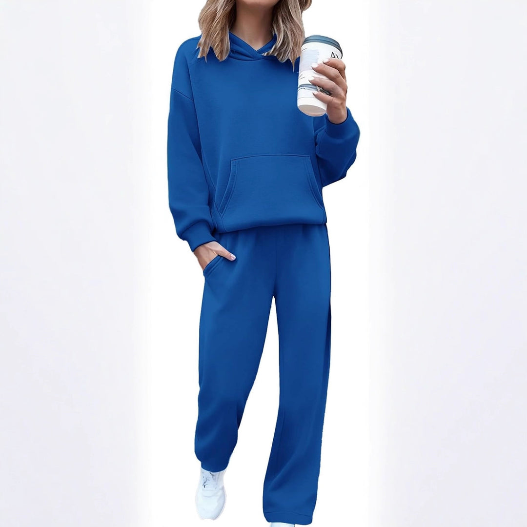 Damen lässiges und bequemes Freizeit-Set mit extra weitem Schnitt Drune