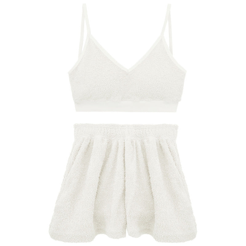 Damen Relax-Set mit weichem Material und verstellbaren Trägern Drune