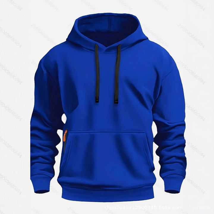 Herren sportlicher Kapuzenpullover mit praktischen Taschen und atmungsaktivem Material Drune