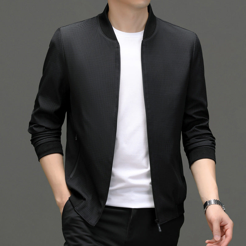 Herren Übergangsjacke mit sportlichem Design und praktischen Taschen Drune