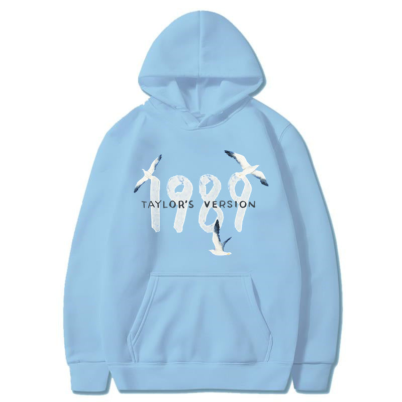 Damen Kapuzenpullover mit kreativem Vogelmotiv und hochwertiger Baumwolle Drune