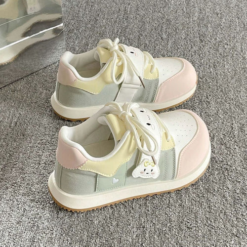 Damen Kindersneaker mit niedlichem Tierdesign und praktischem Klettverschluss Drune