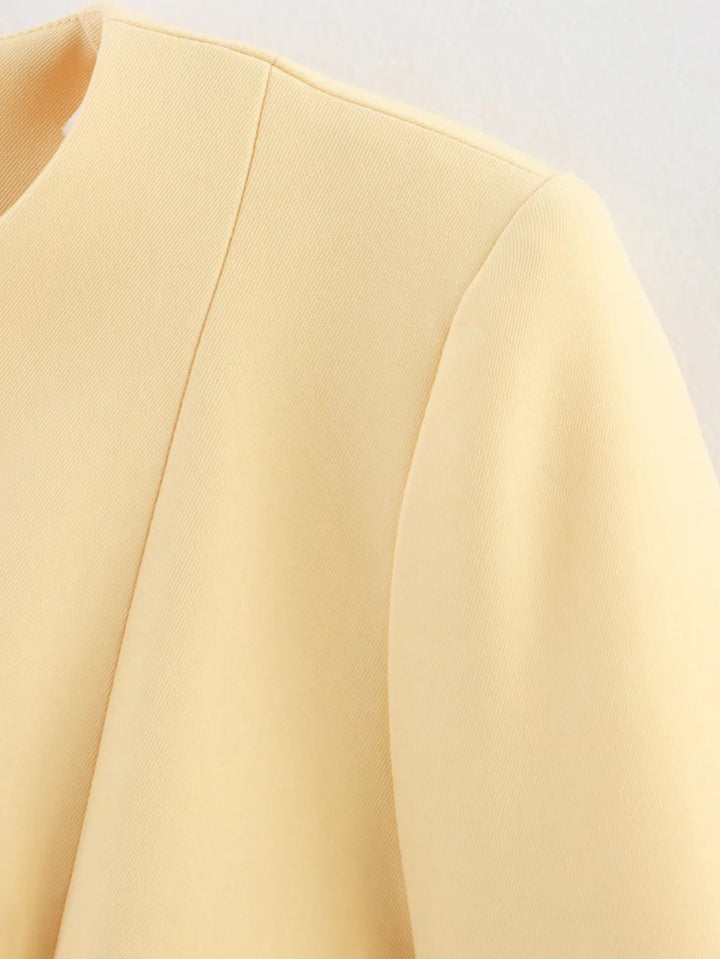 Damen Elegante Blazerjacke mit feinen Knopfdetails und praktischen Taschen Drune