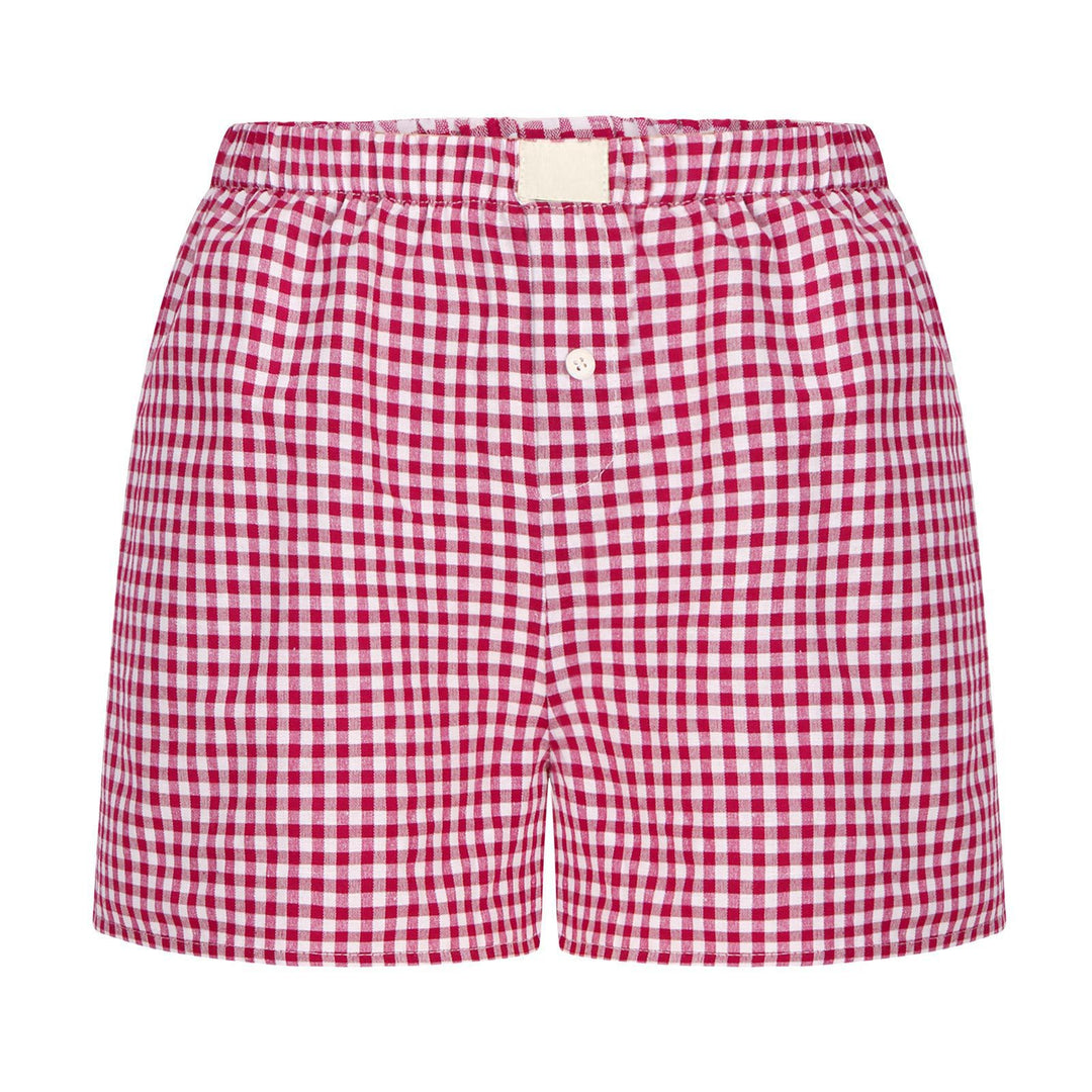 Damen lässige Karohose Drune