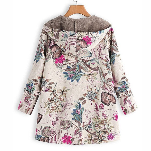 Drune | Gemusterte Vintage Jacke