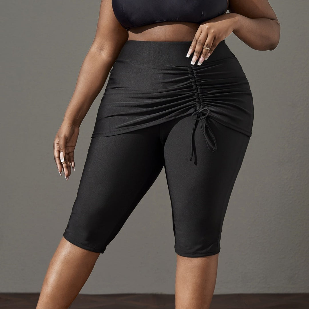 Damen Sportliche Caprihose Drune