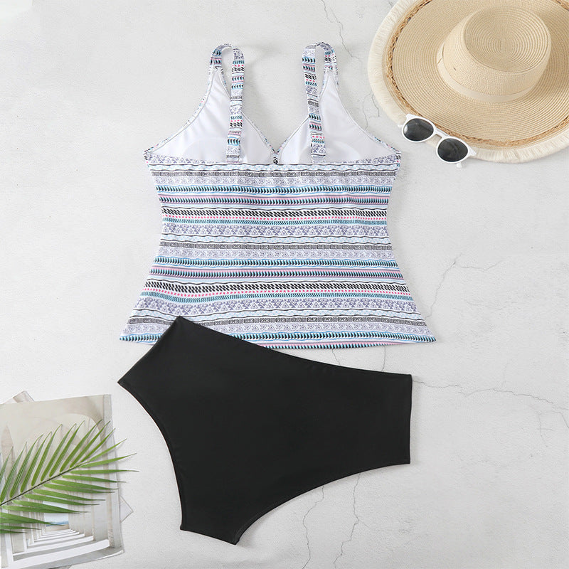 Damen Kombination aus Tankini und Bikini-Hose Drune
