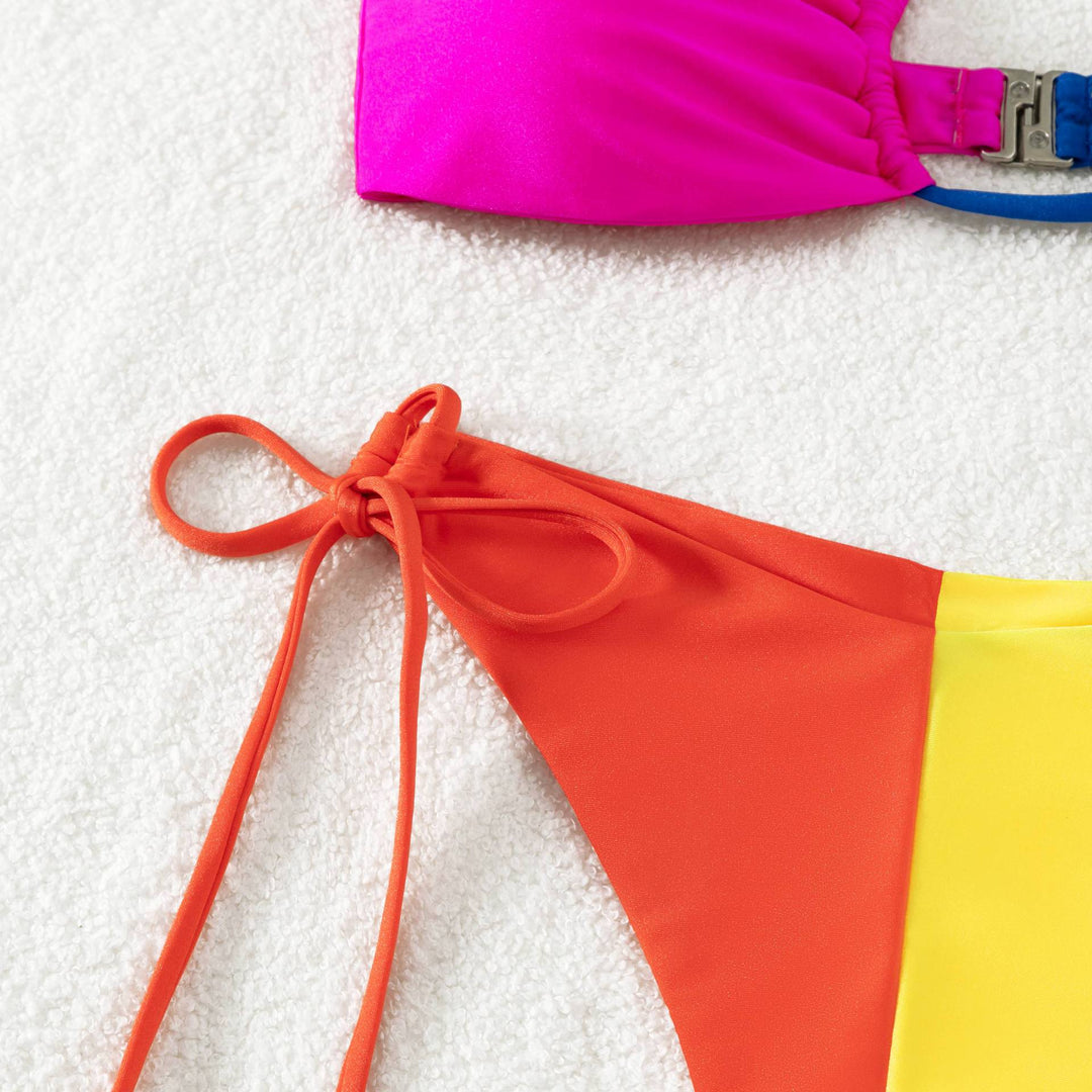 Damen Triangel-Bikini mit verstellbaren Seitenbändern und innovativem Schnitt Drune