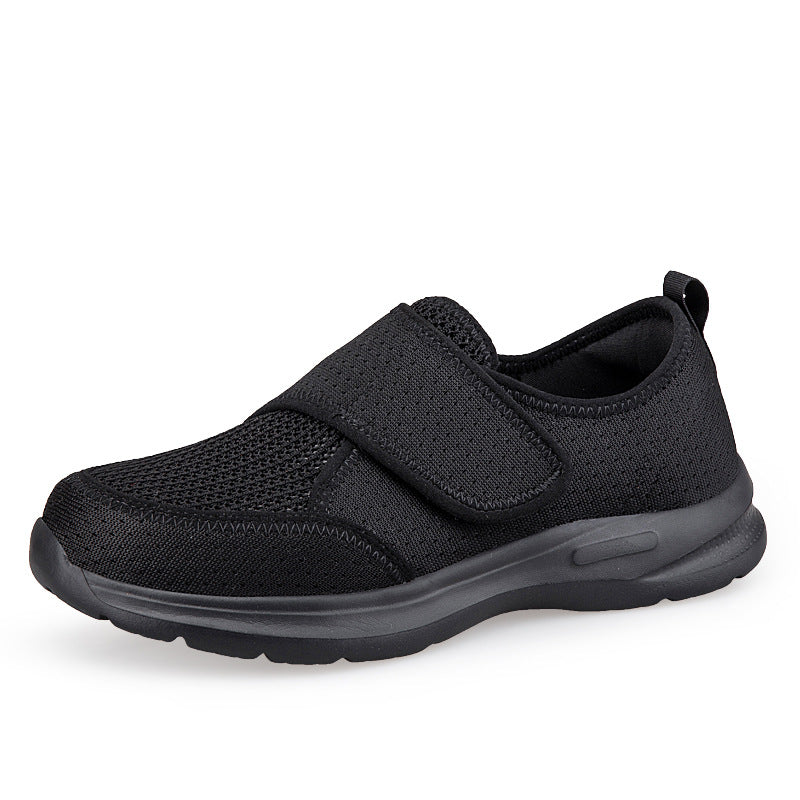 Damen Atmungsaktive Freizeit-Schuhe mit verstellbarem Klettverschluss Drune