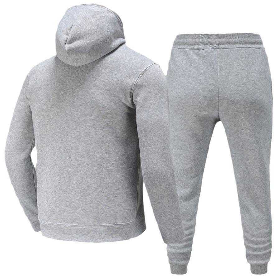 Damen Sweatshirt- und Jogginghose Set mit angedeutetem Fischmotiv Drune