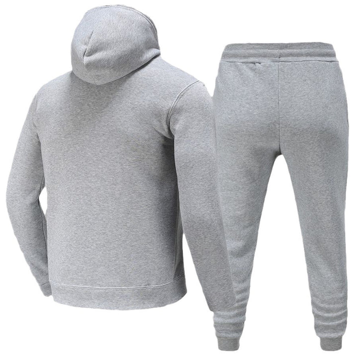 Damen Sweatshirt- und Jogginghose Set mit angedeutetem Fischmotiv Drune