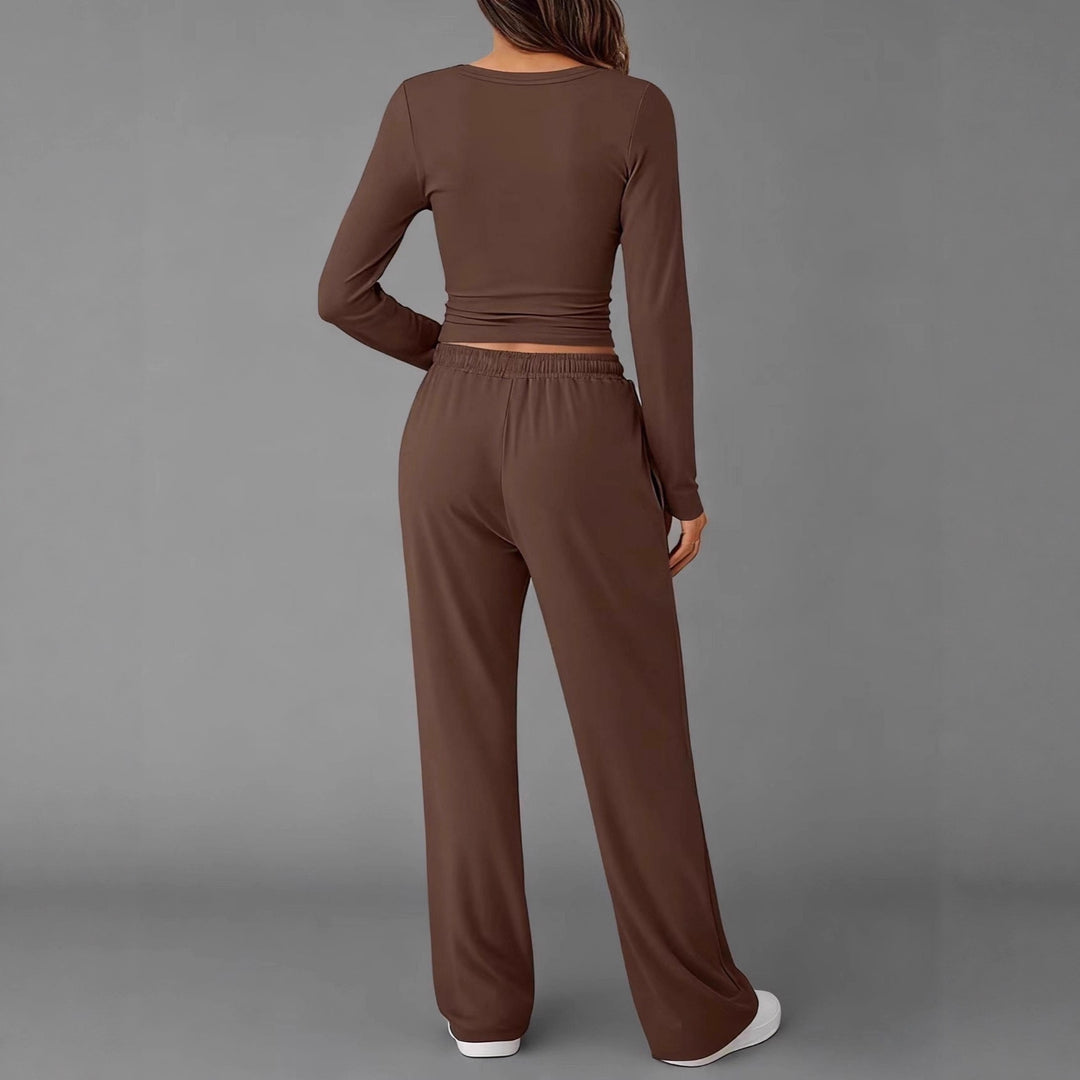 Damen bequeme und stylische Lounge-Set Drune