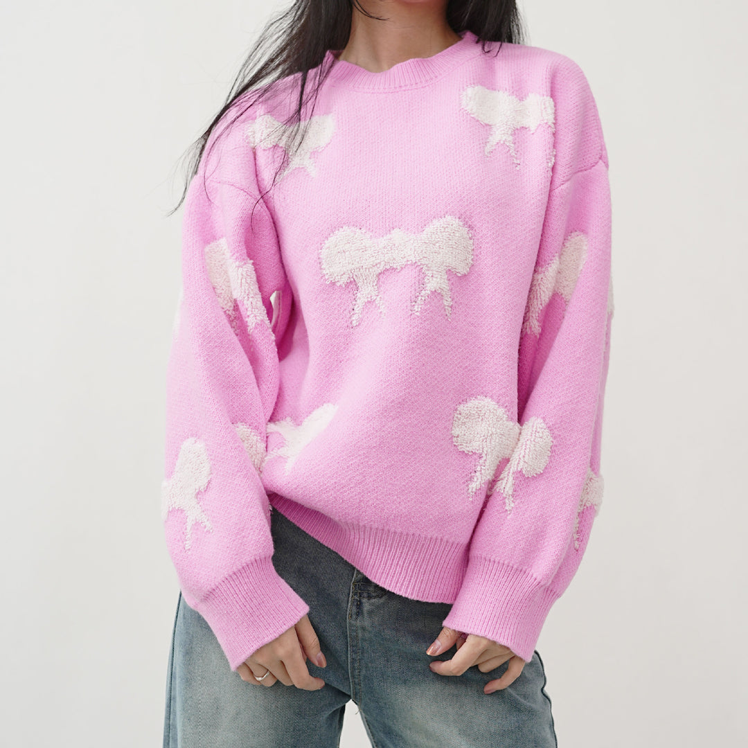 Damen lässiger Pullover mit einzigartigem tierischem Design Drune