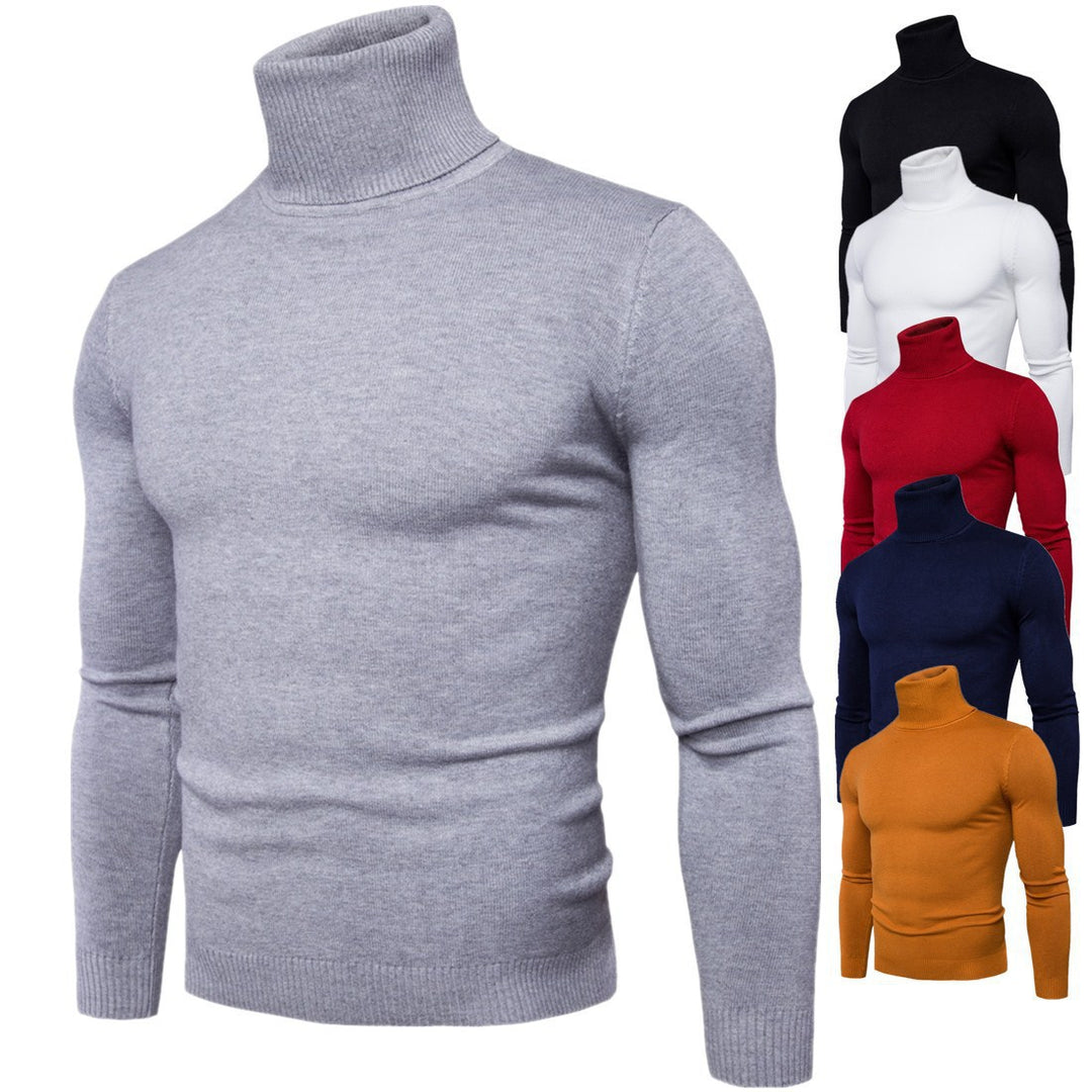 Herren Rollkragenpullover aus weichem Feinstrick Drune