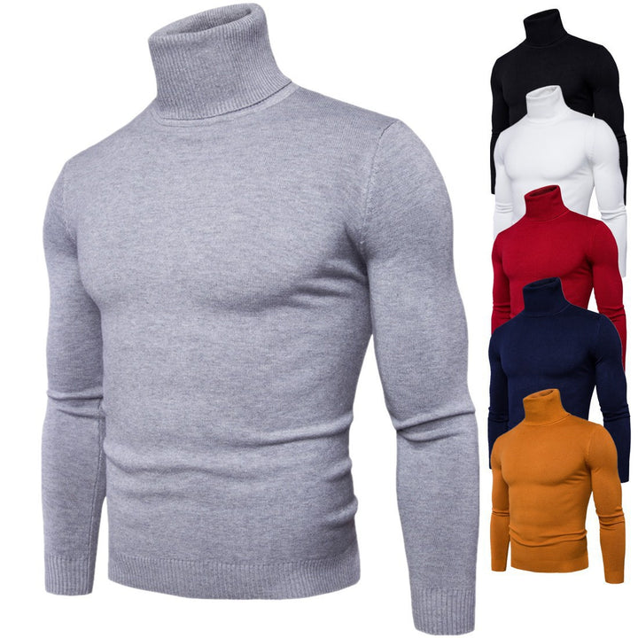 Herren Rollkragenpullover aus weichem Feinstrick Drune