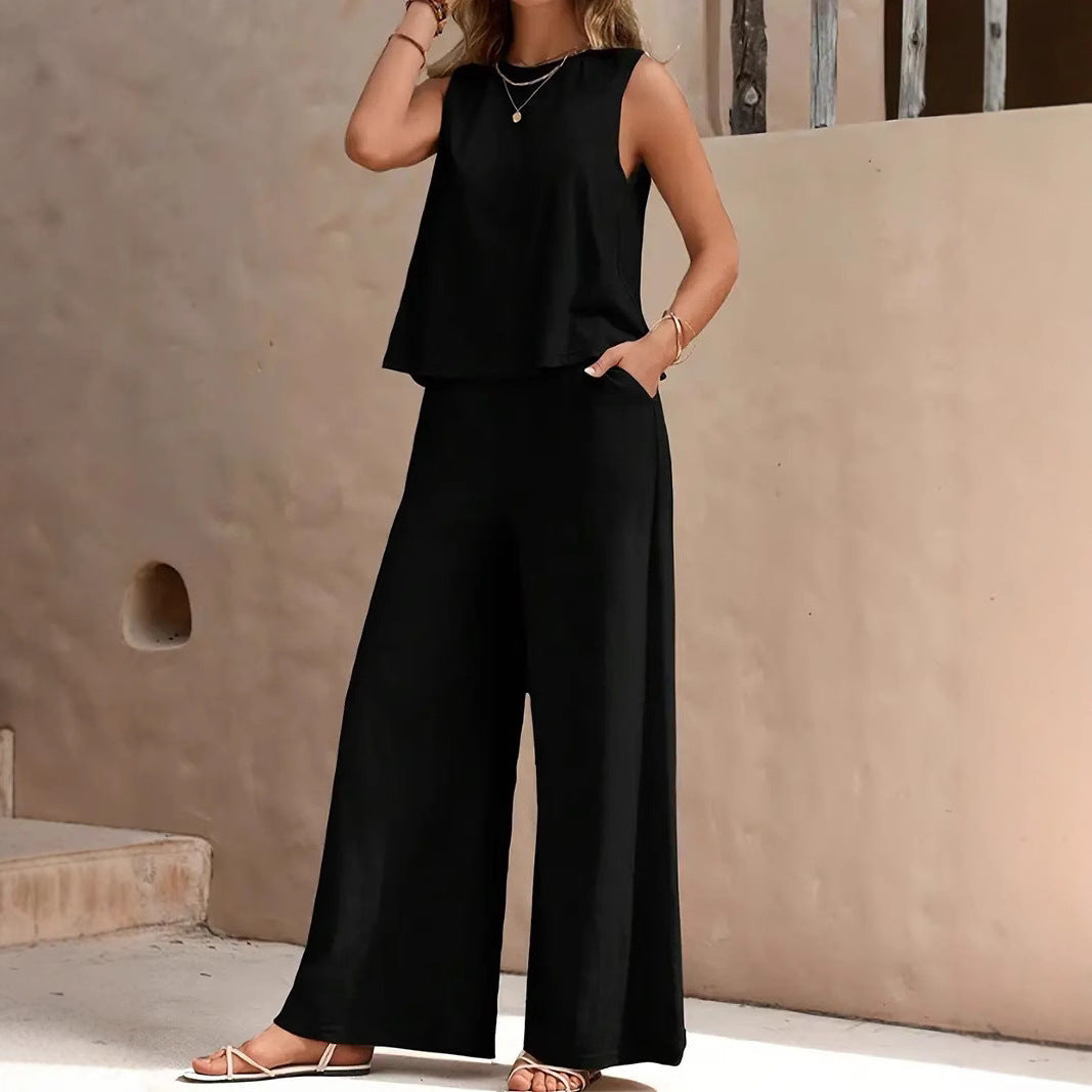 Damen Komfortables und elegantes Loungeset mit weitem Schnitt Drune