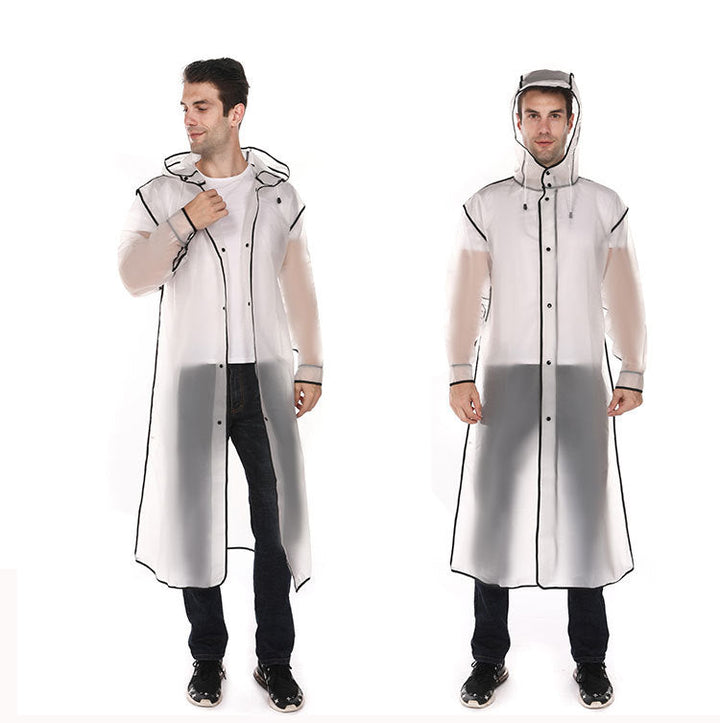 Drune | Unisex Lang Regenmantel